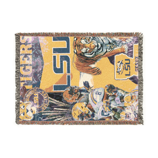 LSU Tigers Blanket